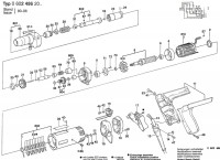 Bosch 0 602 486 201 ---- Screwdriver Spare Parts